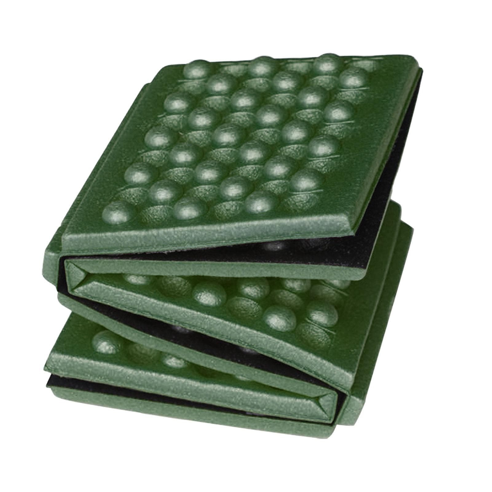 Outdoor Foldable Portable Foam Cushion Sitting Pad Beehive 6 Folding Foam Cushion Mat for Hiking OD 39x28.5x0.9cm/15.4x11.2x0.4in green
