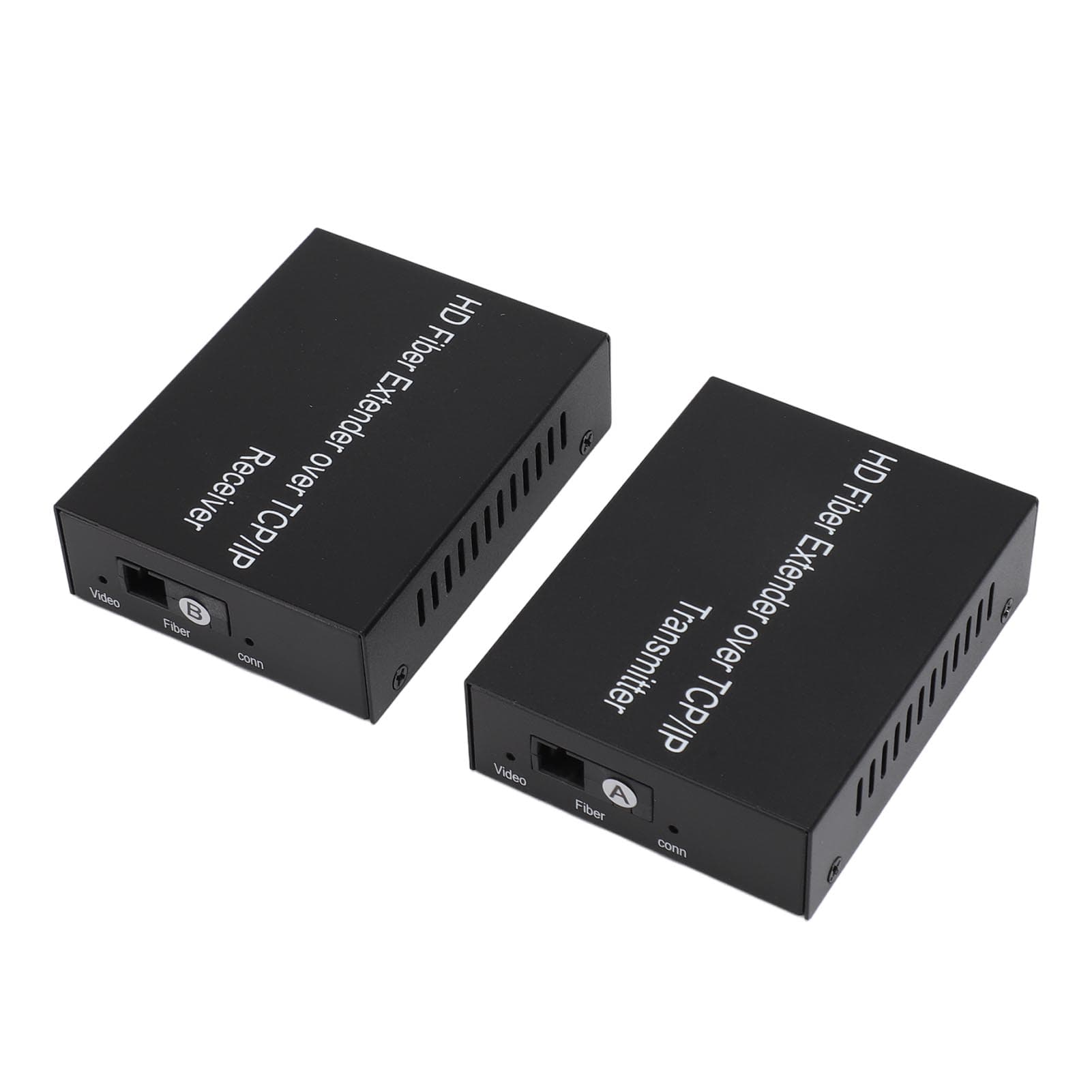 20KM HD Multimedia Interface KVM Fiber Extender Professional 1080P 60Hz Plug and Play Over TCP IP EU Plug