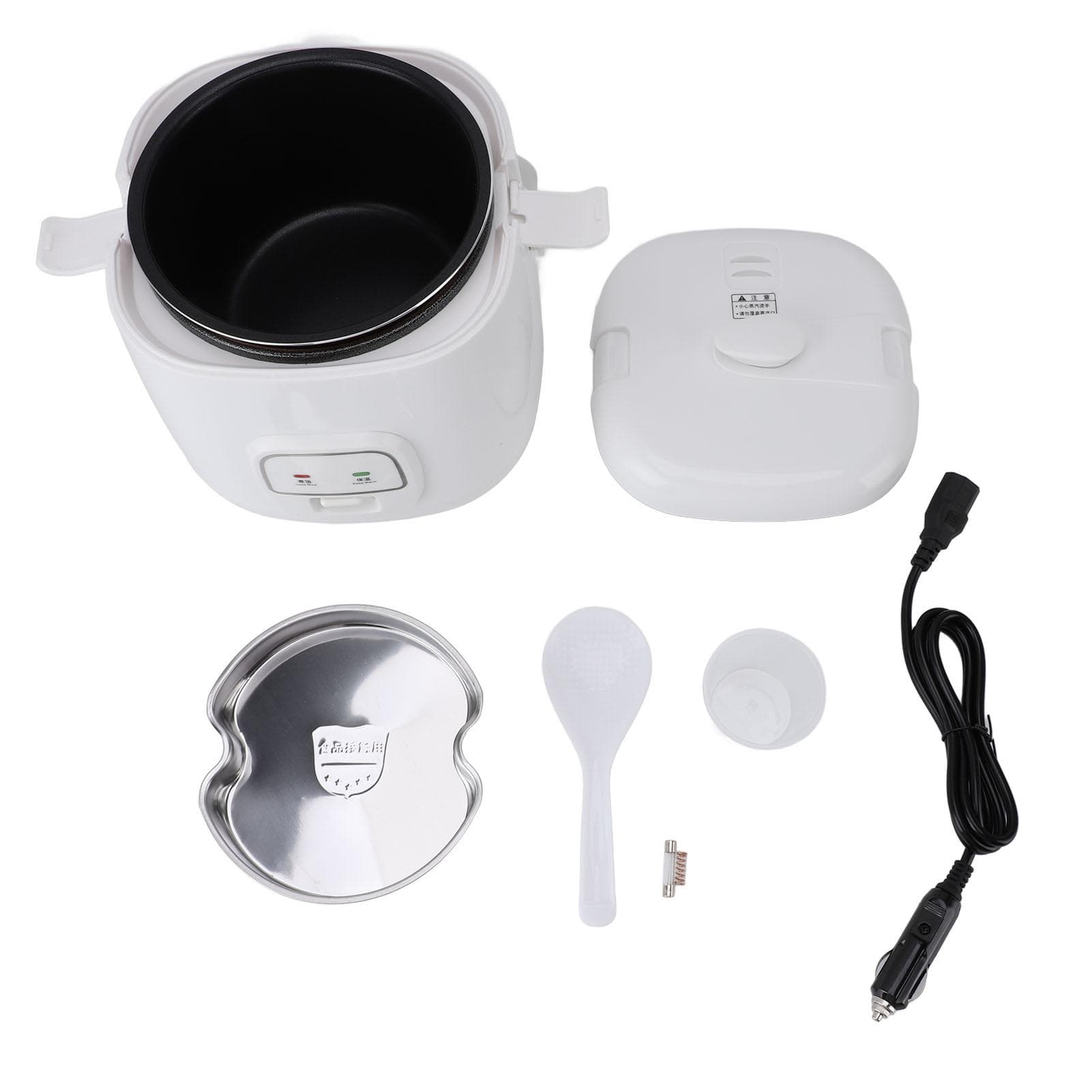2L Car Rice Cooker Multifunctional Efficient Quick Cooking Prevents Stick Travel Rice Cooker with L