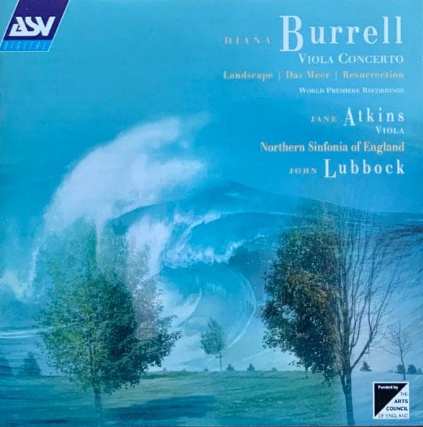 CD BURRELL, DIANA, LUBBOCK; NORTHERN S - Burrell;Viola Concerto CDDCA977 ASV Digital 1996 UK Classical Used