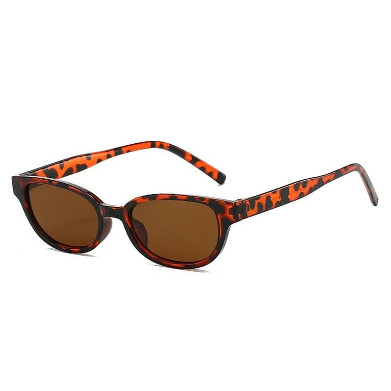 Fashion Small Cat Eye Women Sunglasses Retro Yellow Blue Shades UV400 Protection Trending Sun Glasses