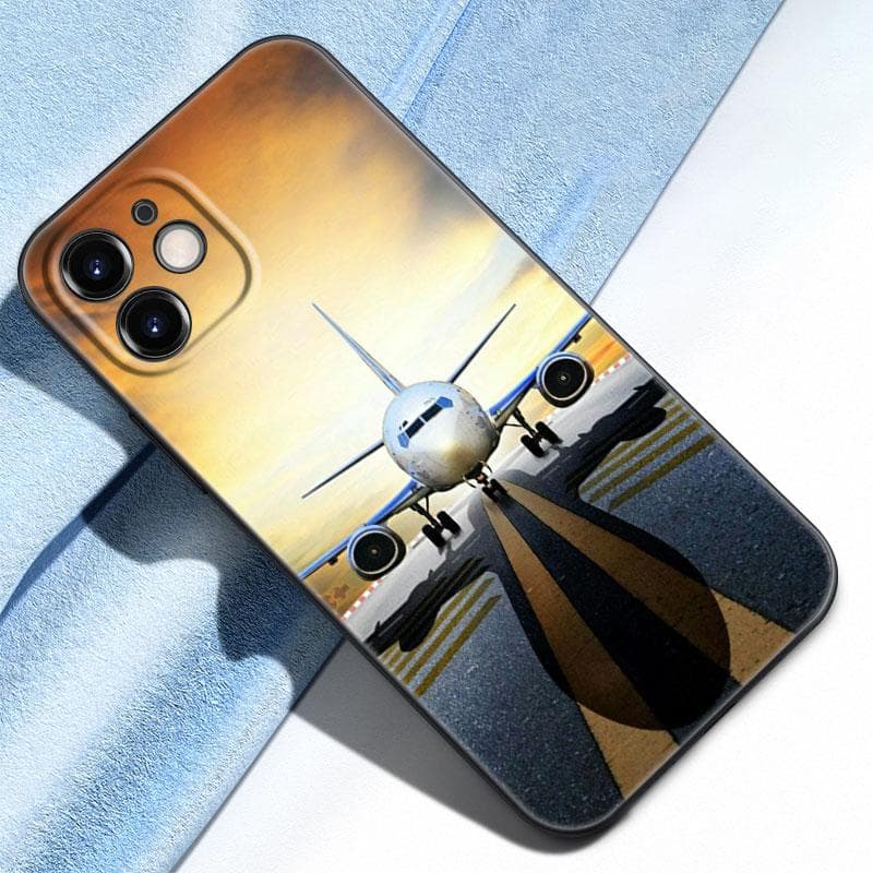 Aircraft Airplane Phone Case For iPhone Samsung Galaxy Redmi Xiaomi Oppo OnePlus Note S A 7 8 9 10 11 12 13 14 20 21 22 23 53 54 Pro Max Plus Ultra Oneplus 10R