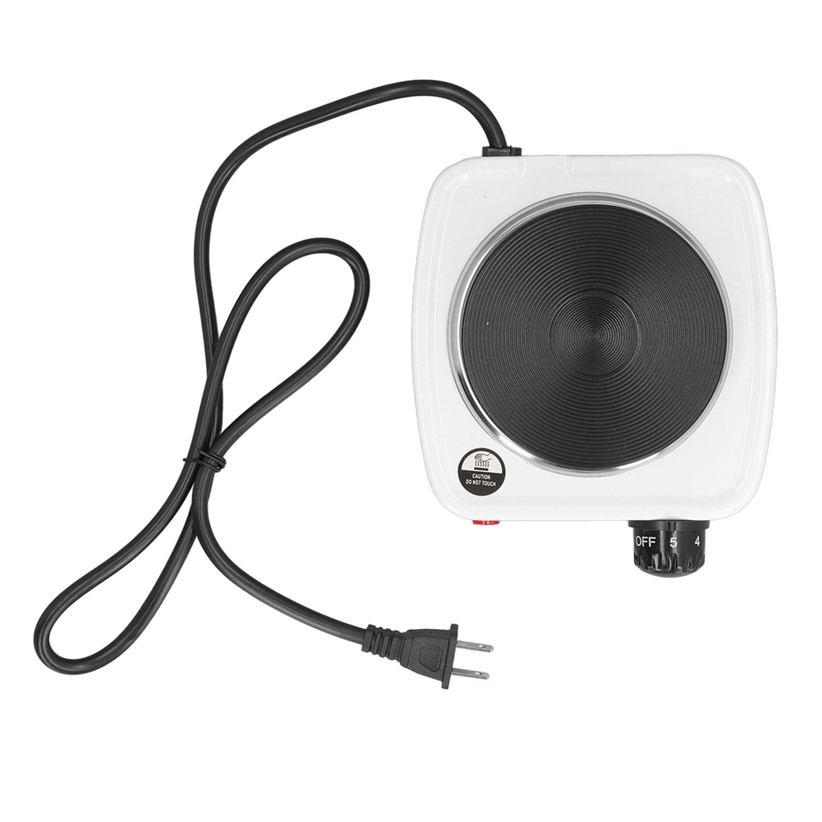 Mini Electric Stove 500W Multifunctional Adjustable Temperature Small Hot Plate Kitchen Countertop
