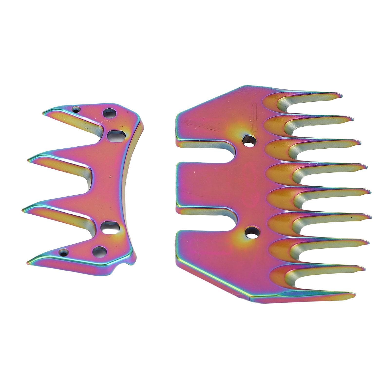 Sheep Shears Blades Replacement 9 Tooth Straight Teeth for Alpacas Clippers Electric Wool Cutters