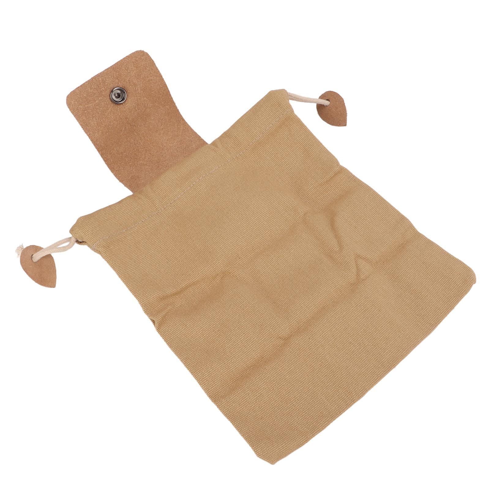 Canvas Picking Bag Fruit Foraging Bag Waist Hanging Tool Pouch Garden Vegetable Storage Pouch