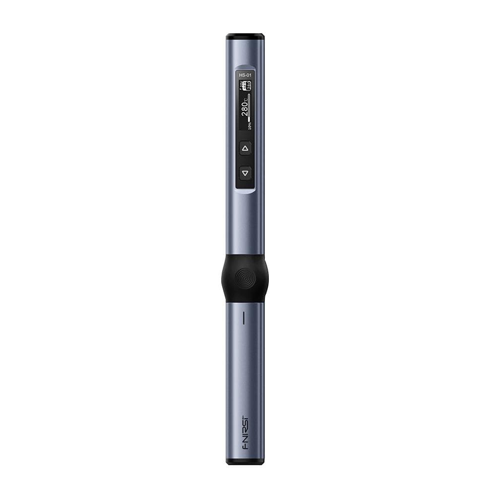 Intelligent Electric Soldering Iron Portable Soldering Station 0.87inch OLED Display Aluminum Alloy soldering iron blue