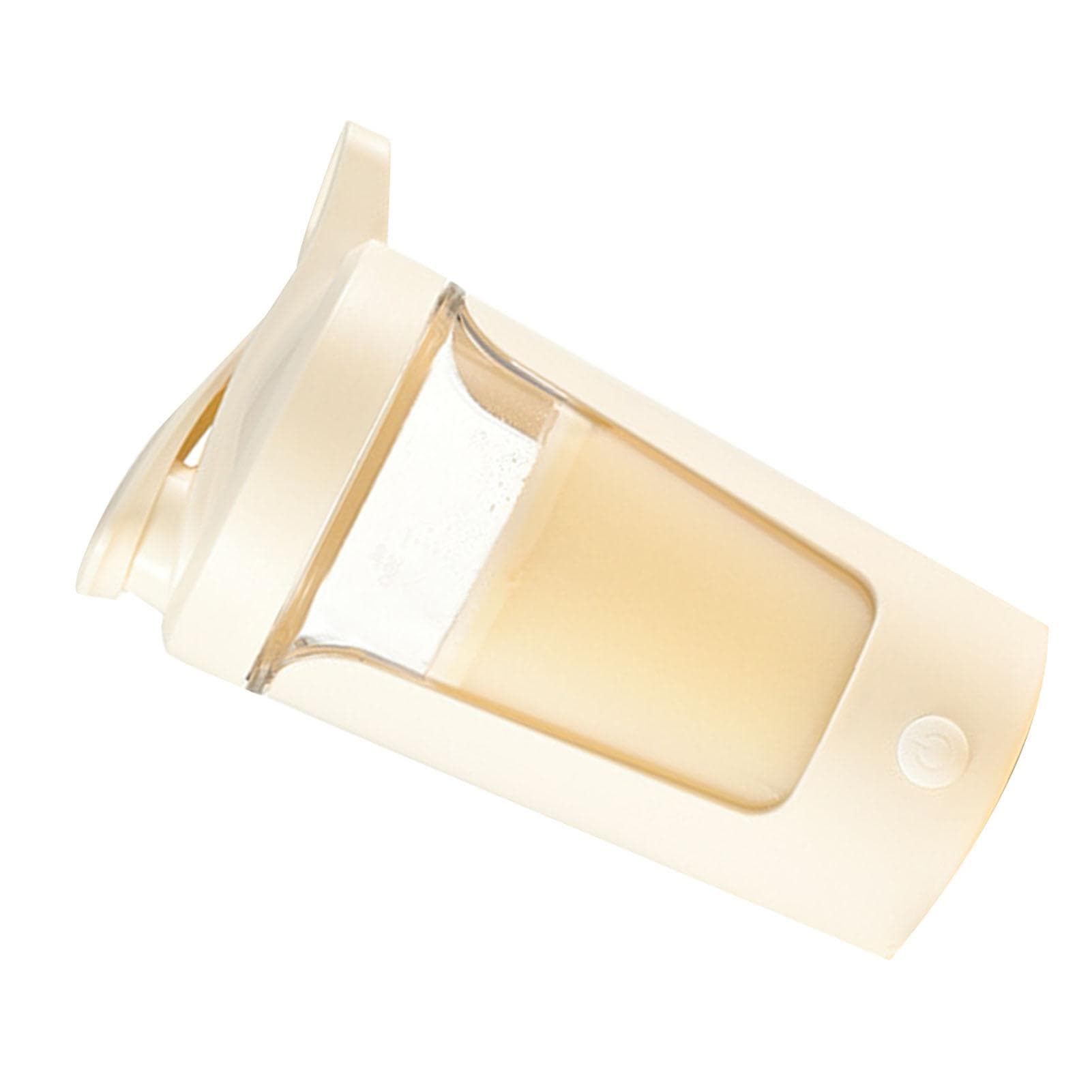 Self Stirring Mug 450ml Full Automatic Safe Stable Food Grade Plastic Automatic Mixing Cup for Home beige