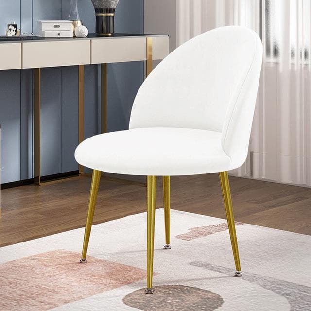 Velvet Duckbill Chair Cover 1 /2 /4 /6pcs Curved Back Chair Covers Low Back Seat Slipcover Hotel Bar Office Home Decor 1 Pc white