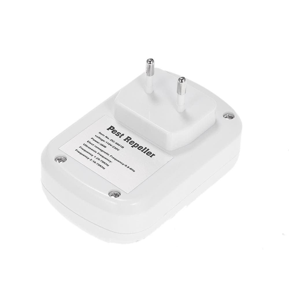 Ultrasonic Electronic Indoor Anti Mosquito Rat Mice Pest Bug Control Repell EU Plug
