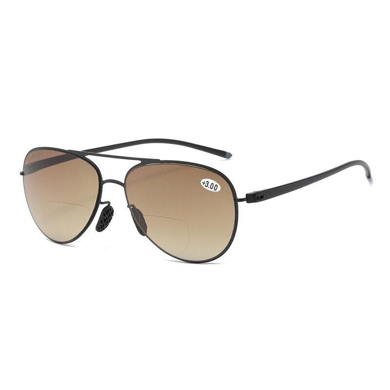 Fashion Reading Sunglasses Men Bifocal +100 To +350 Ultralight Anti Glare Outdoor Fishing Eyewear 1
