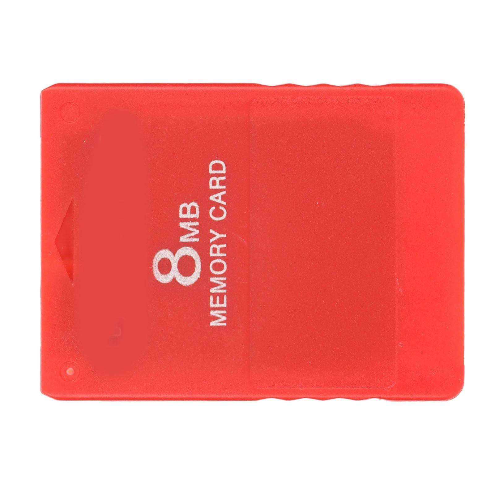 For PS2 Memory Card High Speed 8MB Game Memory Card Supports FMCB1.966 and All GamesRed red