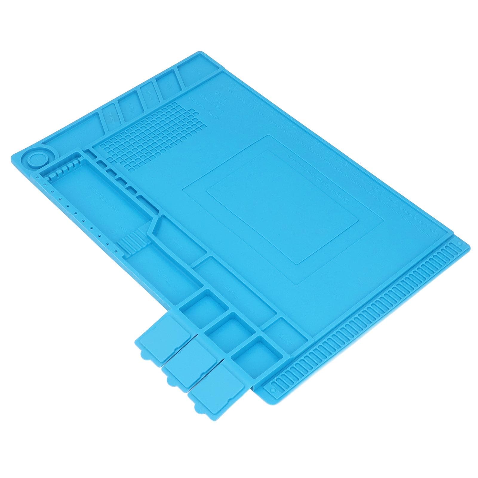 Repair Mat Silicone Soldering Pad Heat Resistant Anti Static Magnetic for Maintenance