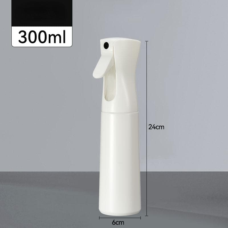 300ML High Pressure Spray Bottles Refillable Bottles Mist Watering Can Salon Barber Water Sprayer white