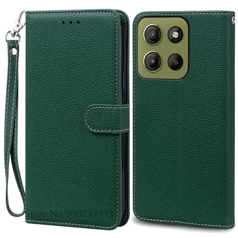 For Motorola G15 Case Wallet Leather Flip Cover For Moto G15 Case Soft Book Phone Case For Motorola G15 Cover Fundas Coque For Moto G15