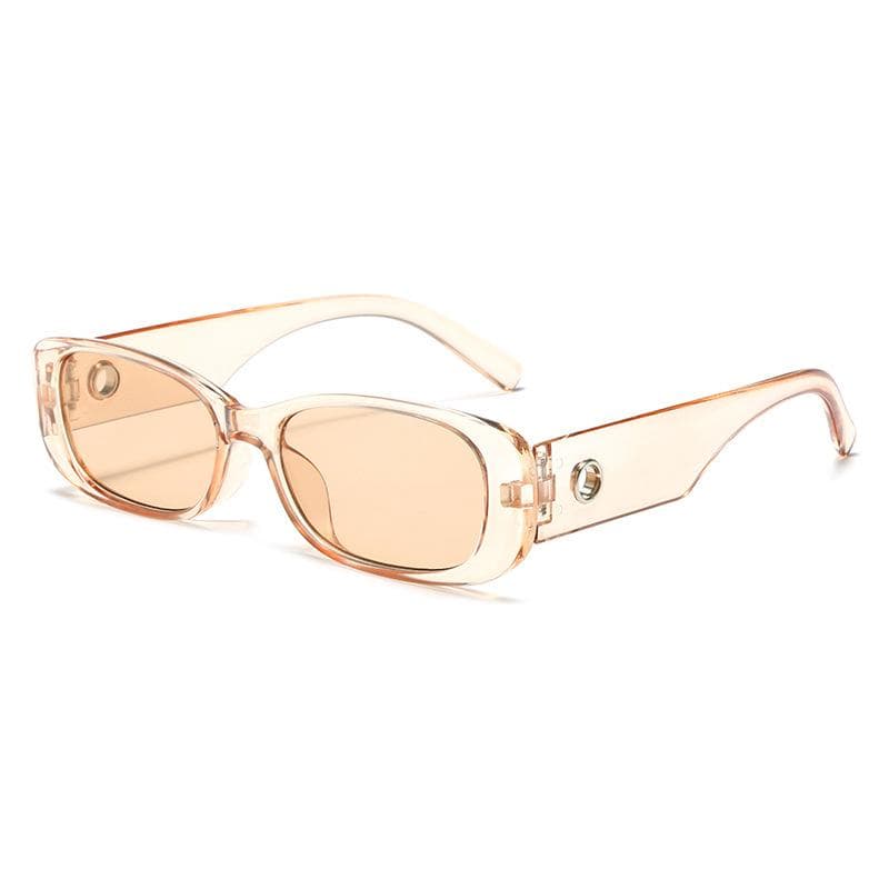 New Vintage Square Sunglasses Women Men Small Rectangle Sun Glasses Eyewear Oculos De Sol for Male Female MULTI
