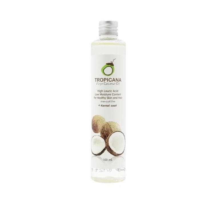 Tropicana Virgin Natural 100% Coconut Oil, 100ml/250ml/500ml/1000ml 100 ml