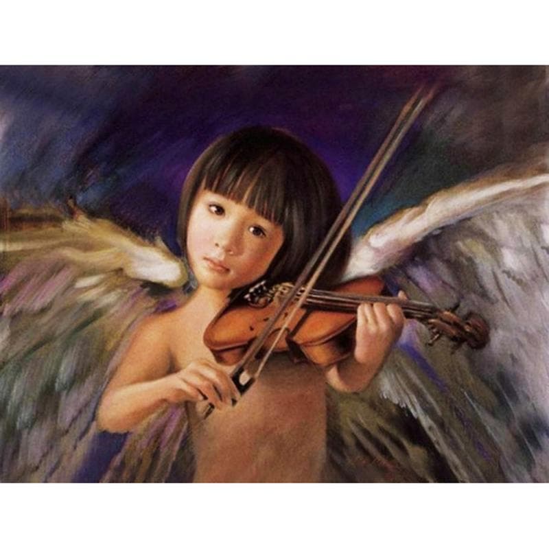 5D Diamond Painting Angel Baby Diamond Embroidery Mosaic Diamond Home Decor 20X30CM