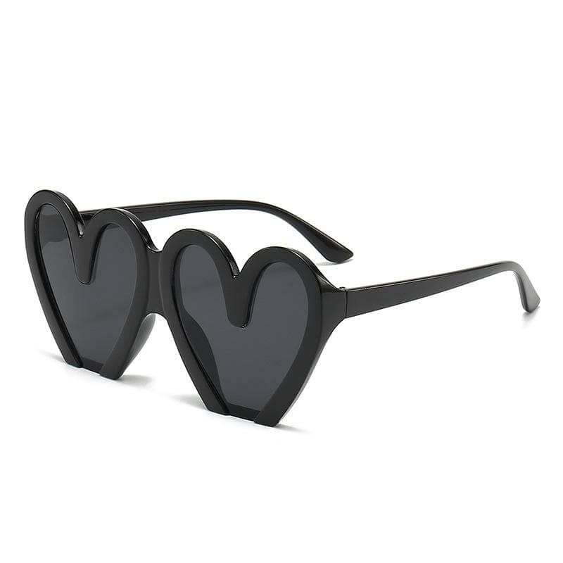 Vintage Sunglasses Women Men Heart Core Retro Round Sun Glasses Unisex Eyewear Oculos De Sol Fashion Eye Glasses MULTI
