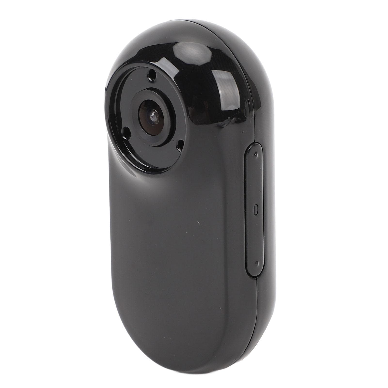 Pet Collar Camera 1080P HD Dog Tracker Collar Compact Sport Action Camera with Video Records for 32GB black