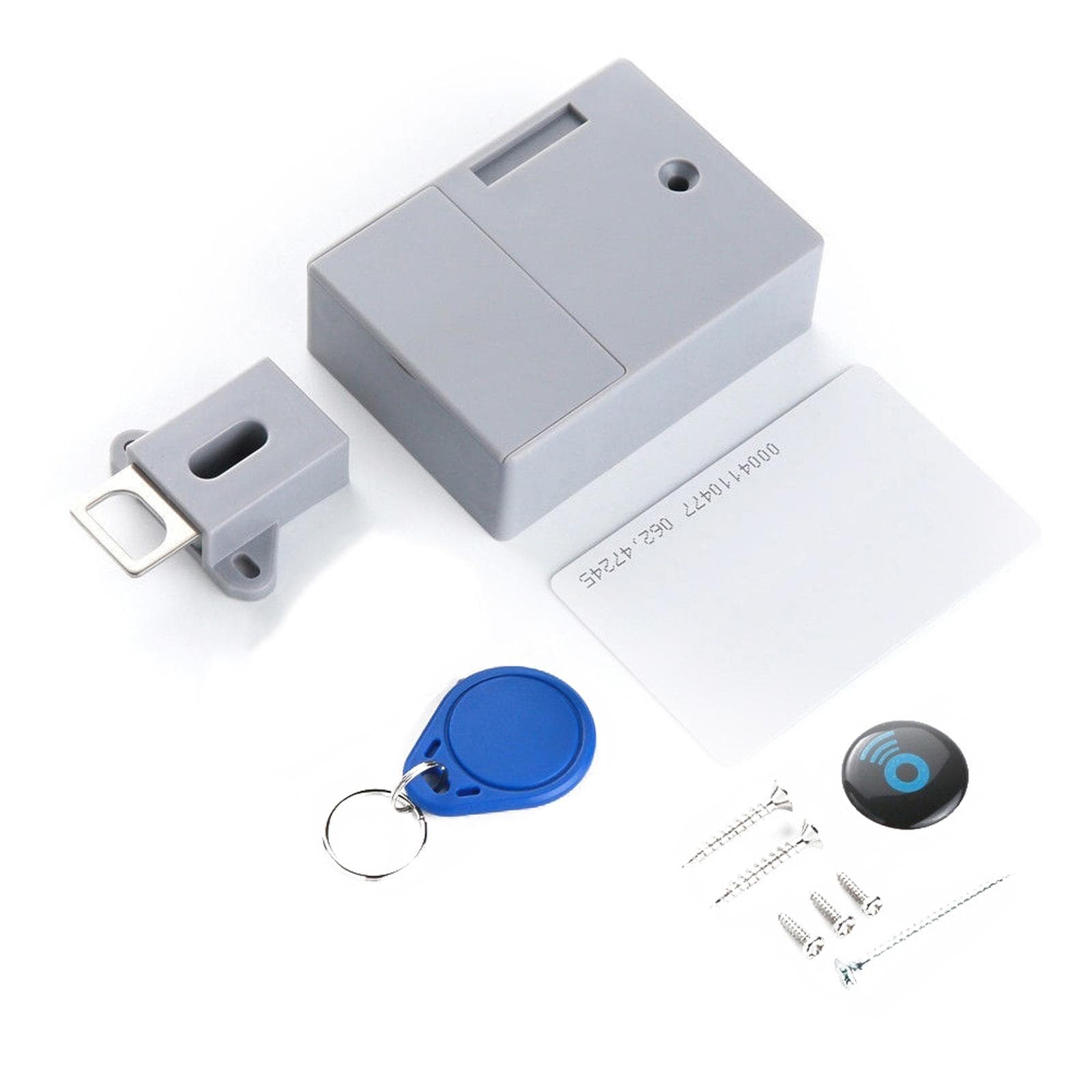 Battery IC Card Sensor Cabinet Drawer Intelligent SmartLock DIY Invisible Hidde Digital Lock without Perforate Hole