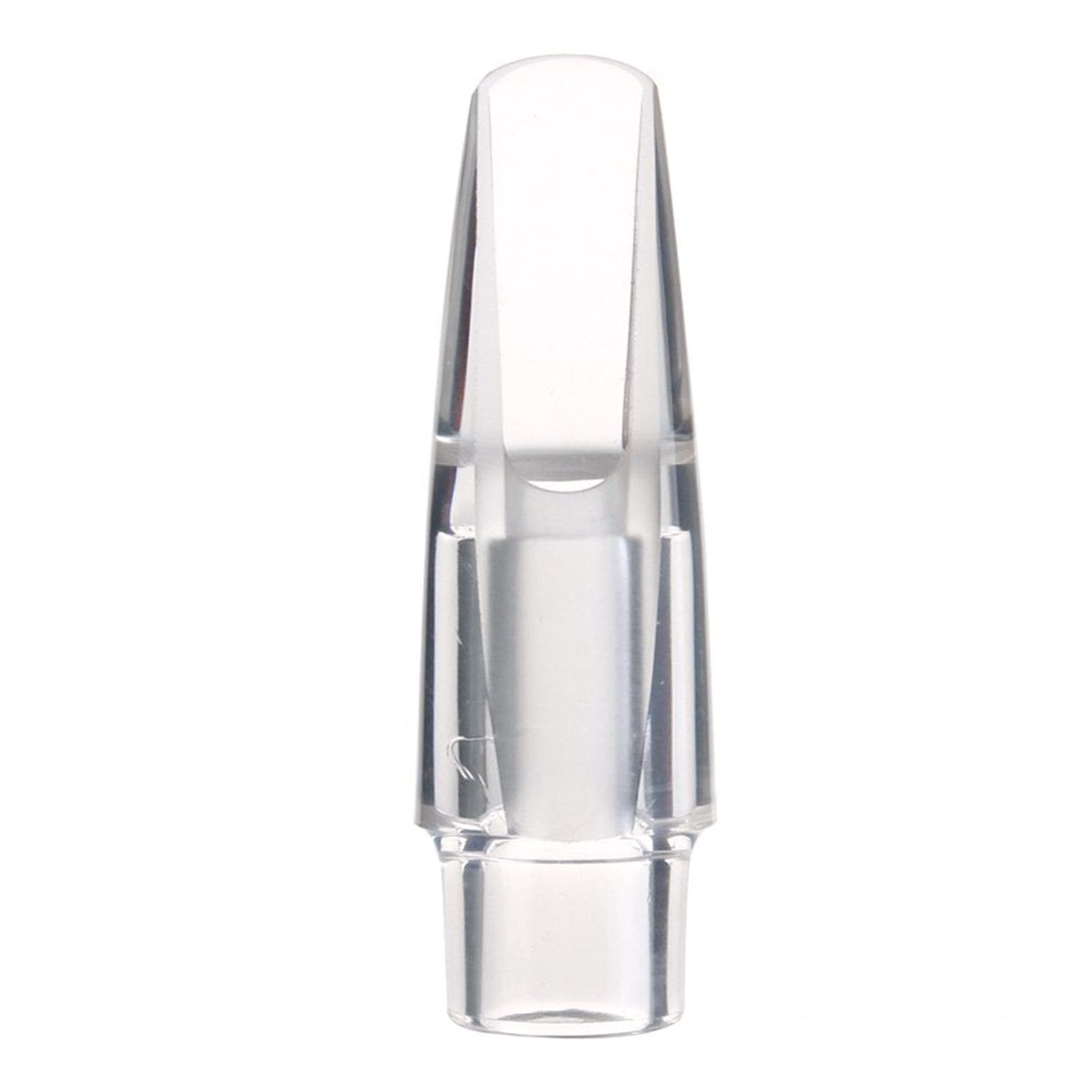 Soprano Saxophone Transparent Mouthpiece E-flat Crystal Mouthpiece Mini Portable for Beginner Music alto