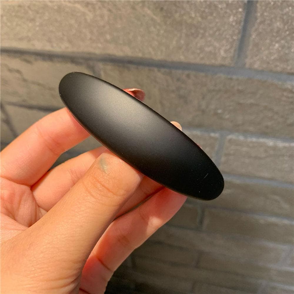 Fashion Matte Geometric Hair Clip Elegant Women Barrettes Hairpins Ponytail Holder Hairgrips Girls Hair Styling Tool