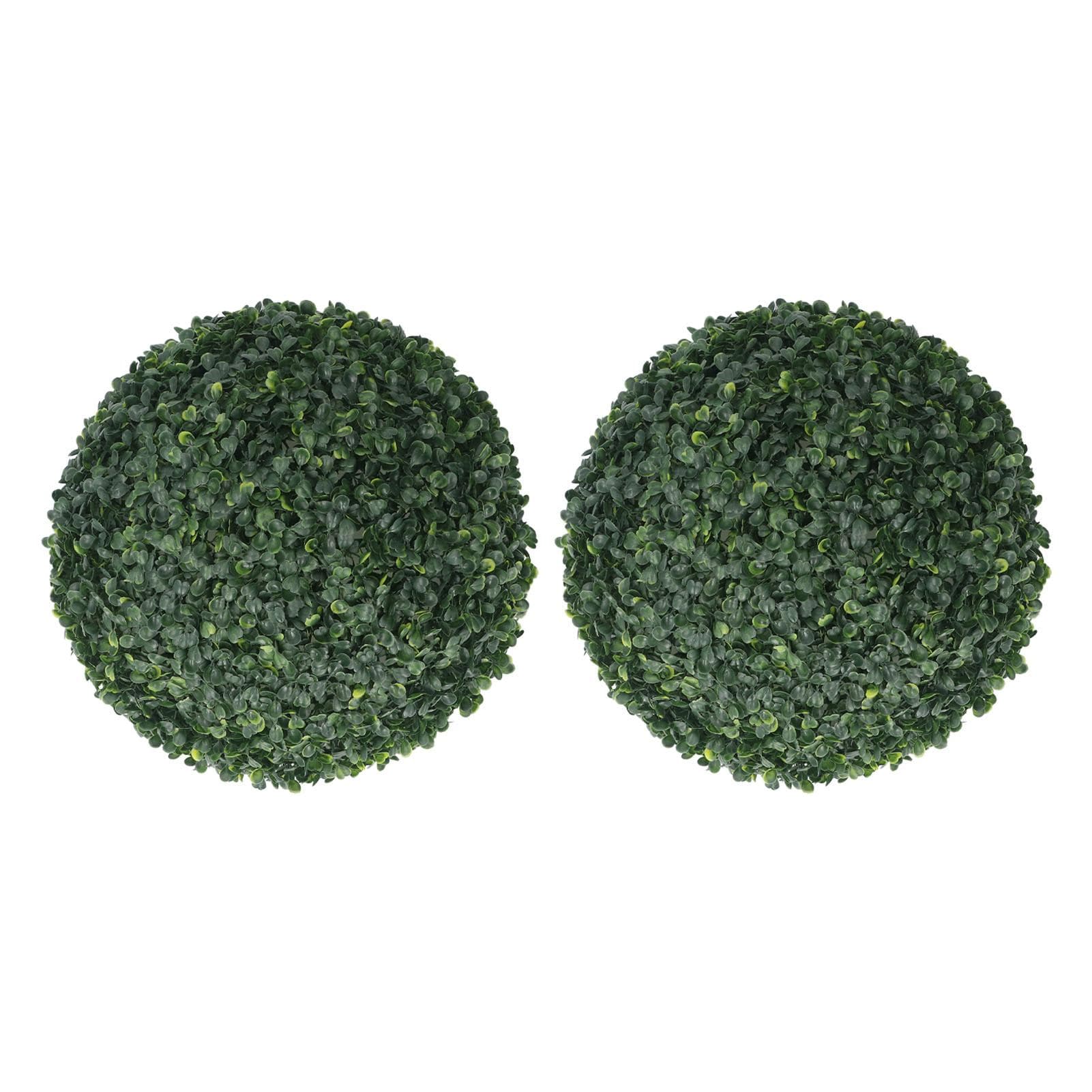 Artificial Plant Ball Simulation Decorative Plastic Faux Plant Topiary Ball for Home Balcony