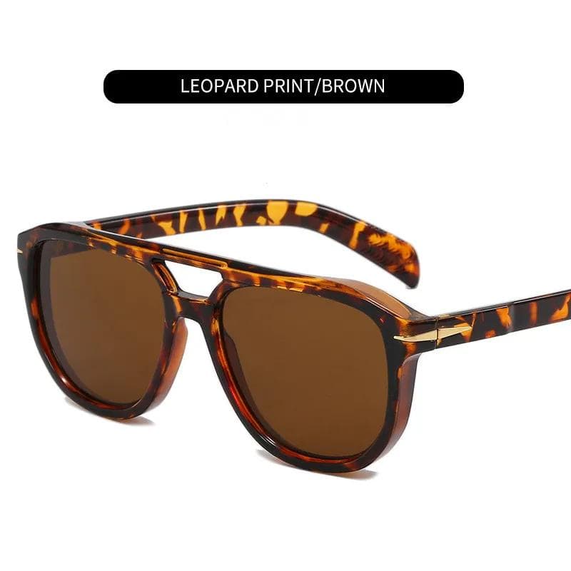 Vintage Square Sunglasses Women Retro Fashion Sun Glasses Black Brown Mirror Lens Designer Eyewear Oculos De Sol