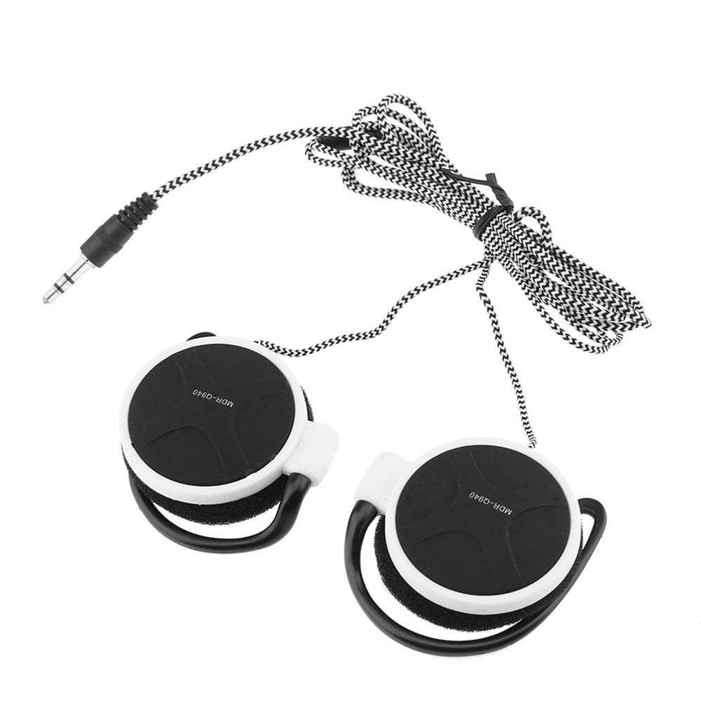 3.5mm Wired Gaming Headset On-Ear Sports Headphones white