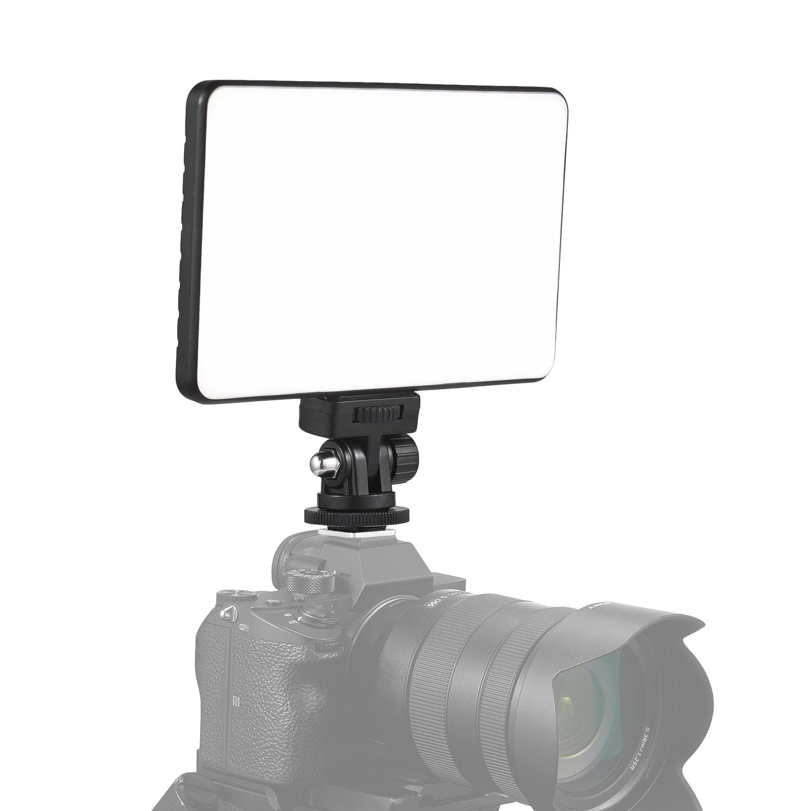 Mini Photography Lamp Dimmable LED Light Portable Vlog Light 196 LED Beads 20 Special Lighting black