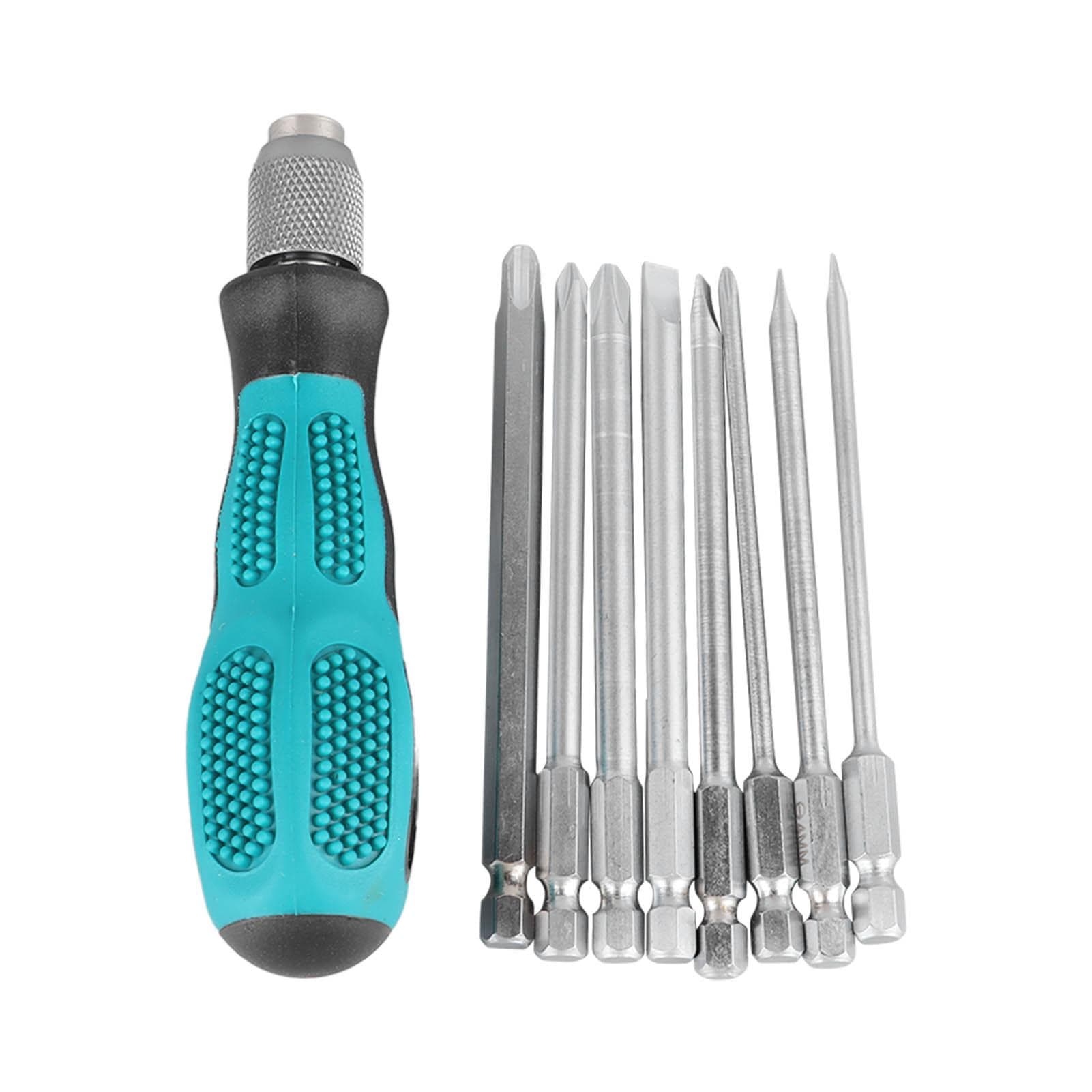 9 Pcs Screwdriver Kit Multifunctional Repair Screwdriver Bits Set Household Maintenance Tool