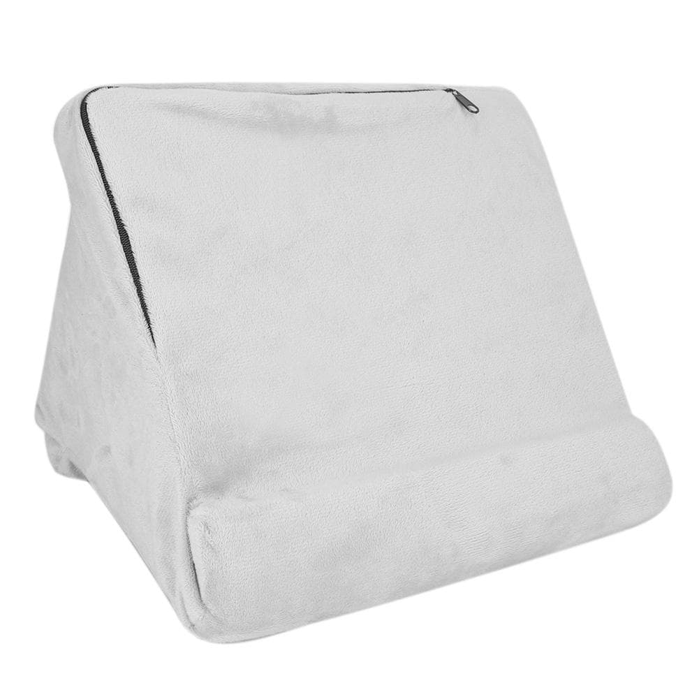 Multi Angle Soft Tablet Stand Pillow Reading Holder for Mobile Phone Tablet BookGray gray