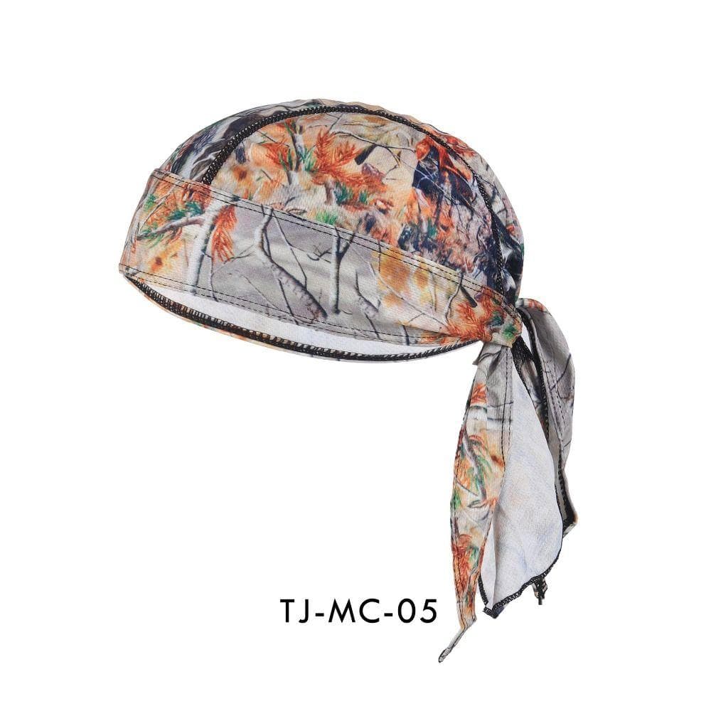 Quick Dry Cycling Cap Sunscreen Bandana Headscarf Fishing Sun Cap Pirate Cap Running multicolor1