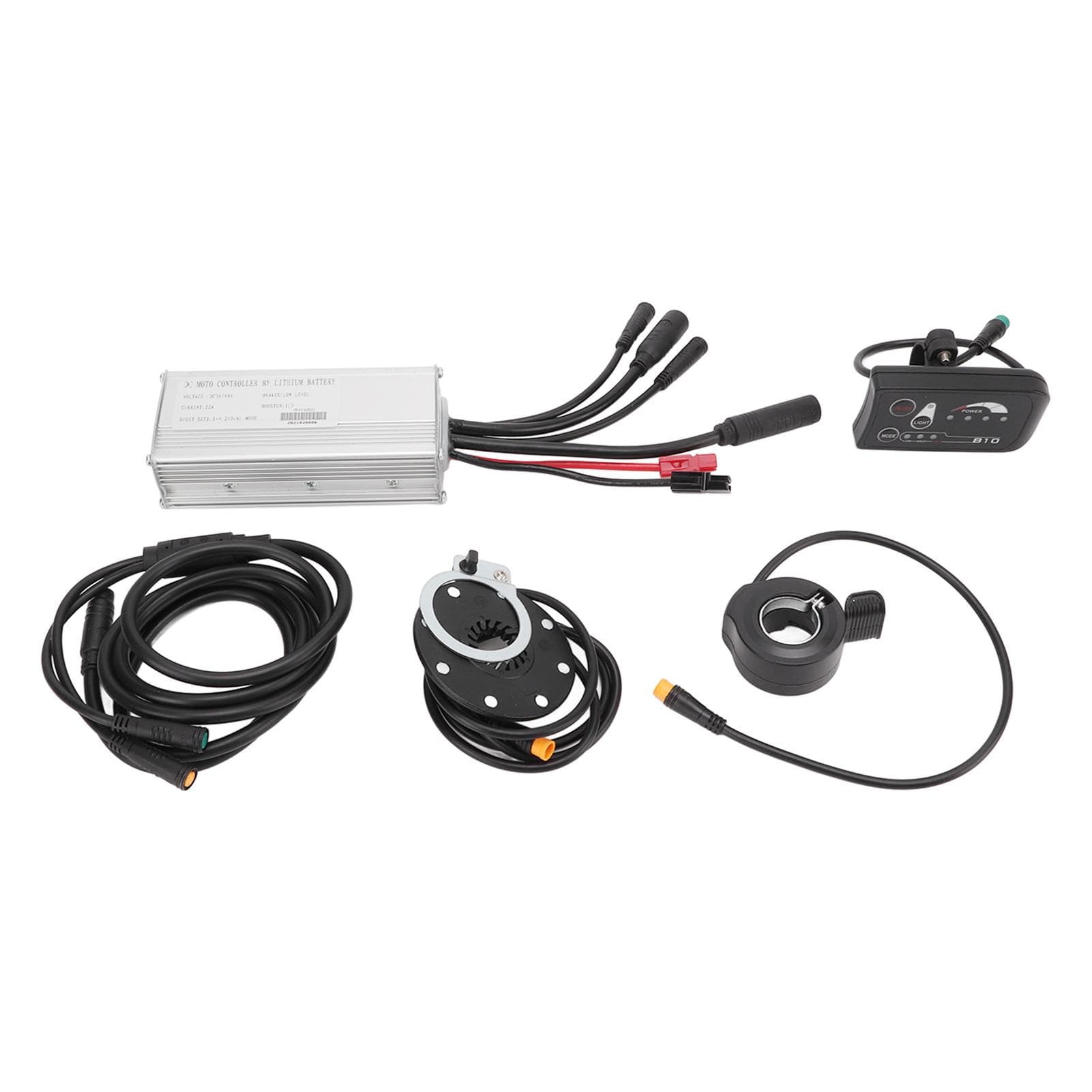 Bicycle Lithium Battery Conversion Kit 22A Controller LED S810 Display 1 to 2 Connecting Line Kit