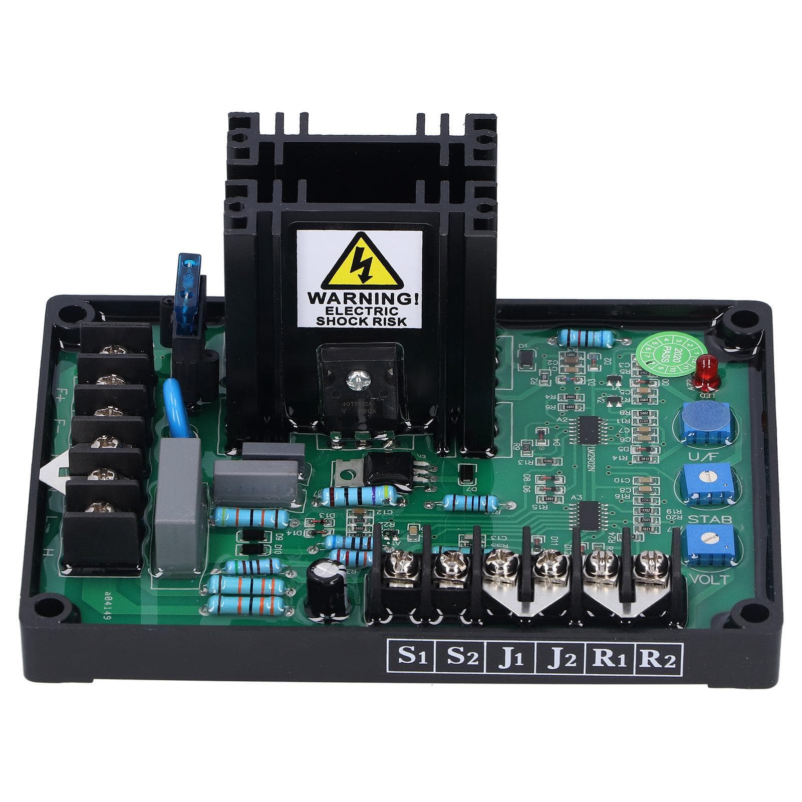 Universal Brushless AVR Automatic Voltage Regulator Module Accessory for Diesel Generator