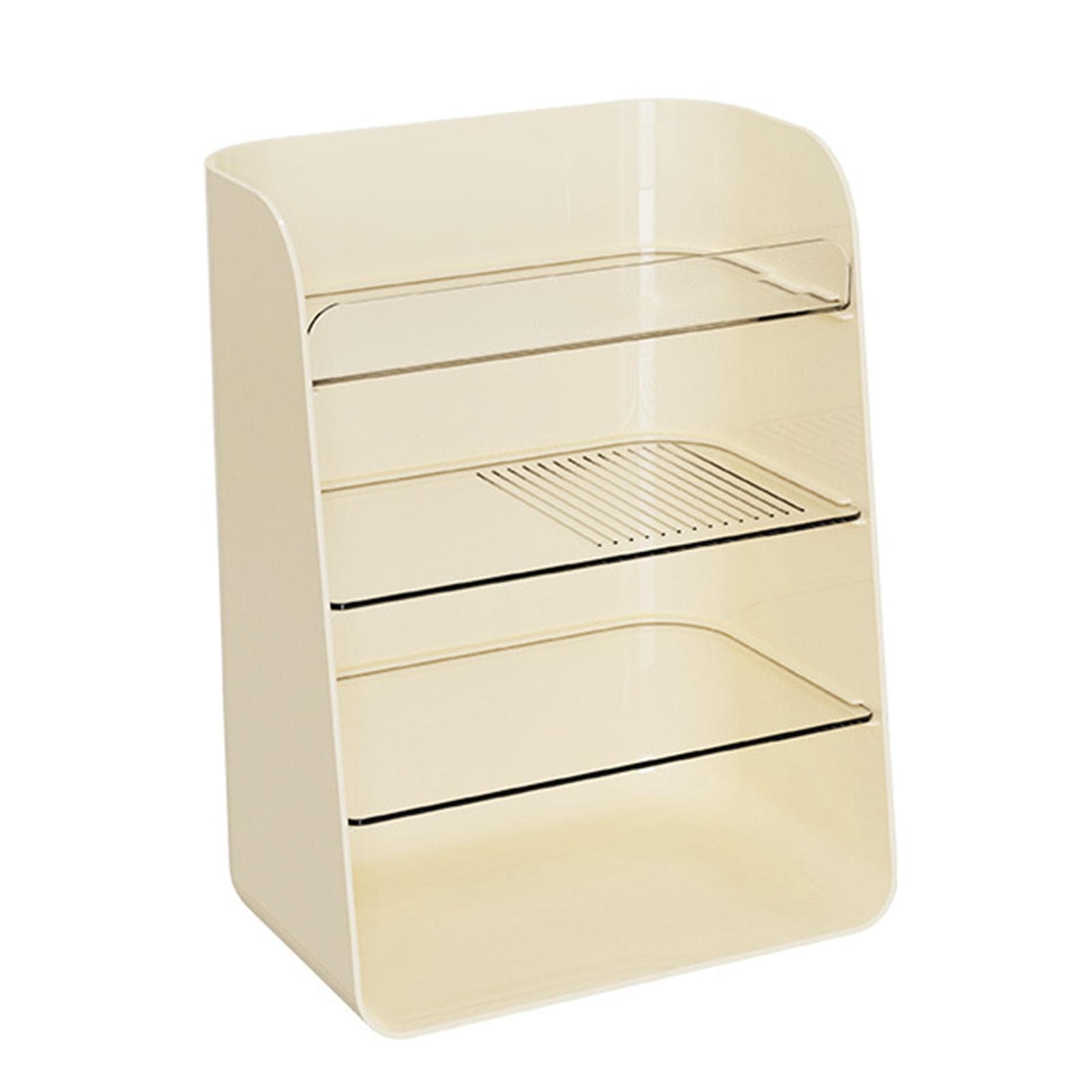 Large Capacity Cosmetics Storage Box Multilayered Makeup Organizer for Countertop Bedroom Home