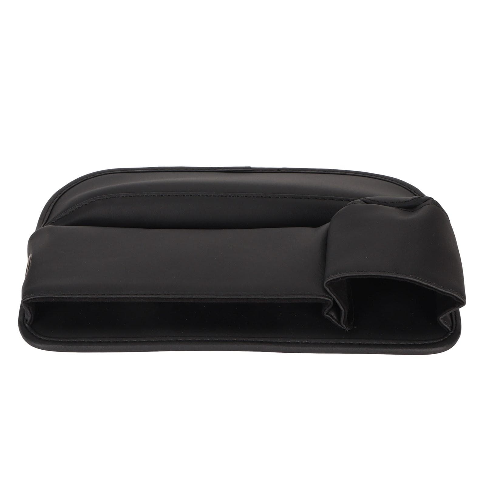 Car Seat Crevice Organizer Driver Seat Multifunctional Rugged PU Leather Car Crevice Storage Box