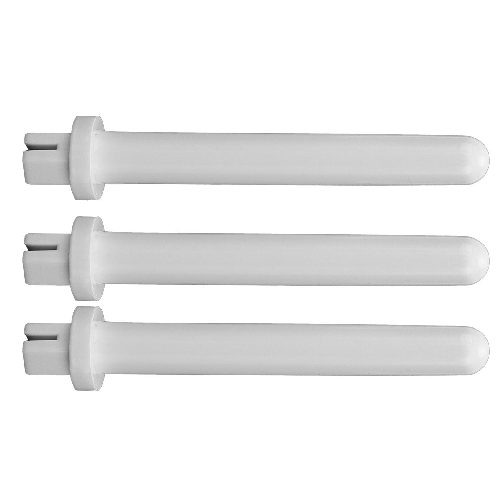 3pcs Sewing Machine Spool White Plastic Tailoring Auxiliary Accessories for Craft Enthusiasts Tailor