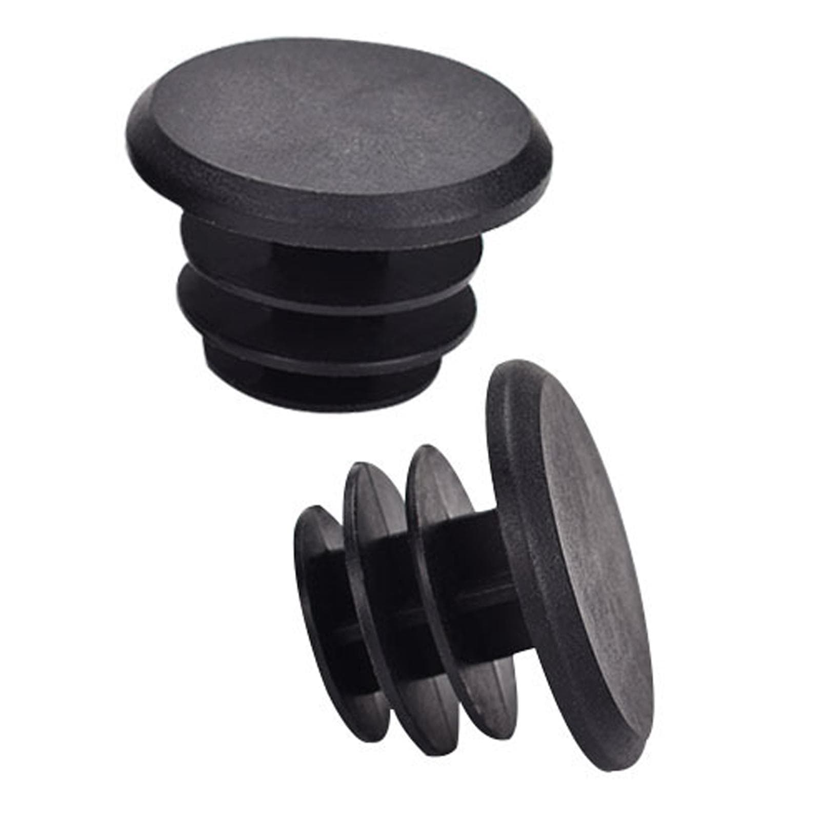 2Pcs Mountain Bike Handlebar Plugs Ends Non Slip Wear Resistant Plastic Resin Road Cycling