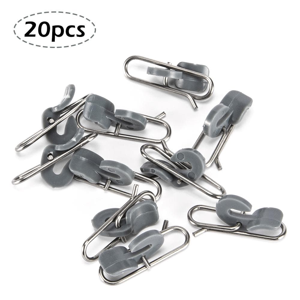 10pcs / 20pcs Impact Hook Release Clips Bait Clips Fishing Accessories 20pcs