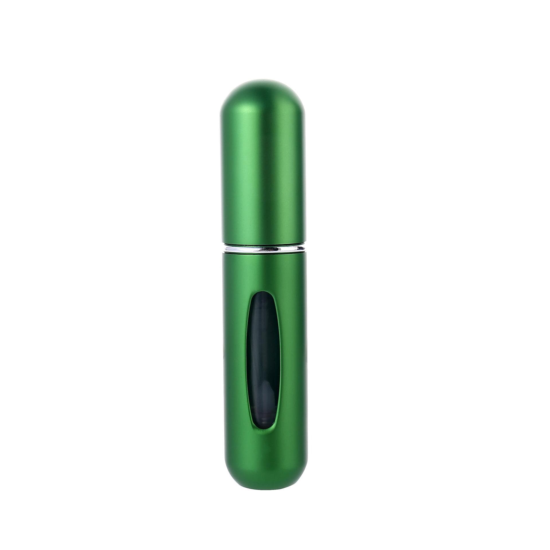 5ml Mini Portable Bottom-Filling Pump Perfume Refillable Spray Bottle Empty Cosmetic Containers Atomizer Bottle Travel green