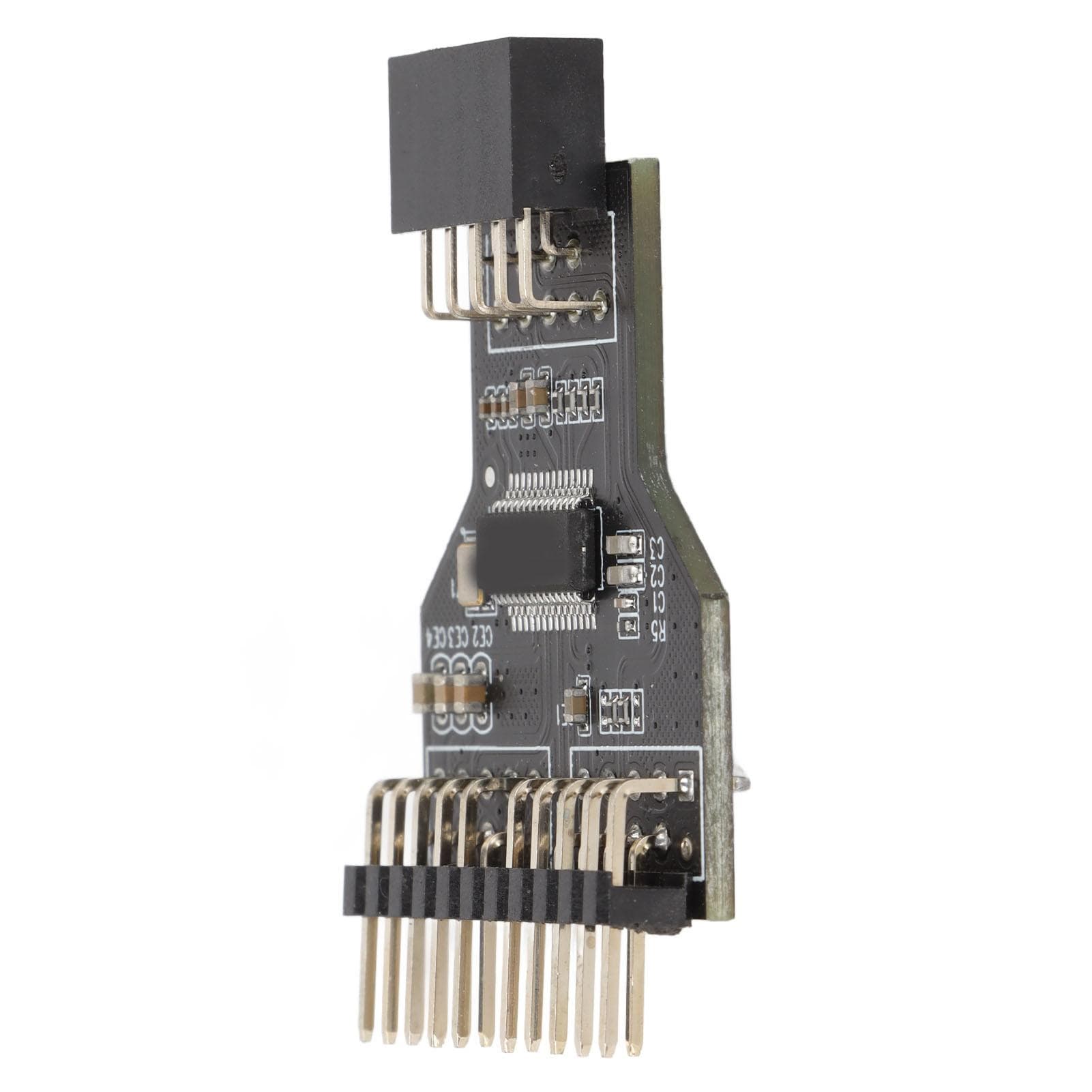 9 Pin USB Splitter 9 Pin to Dual 9 Pin In Line USB2.0 Connector Female 1 to 2 Male 0.3meter