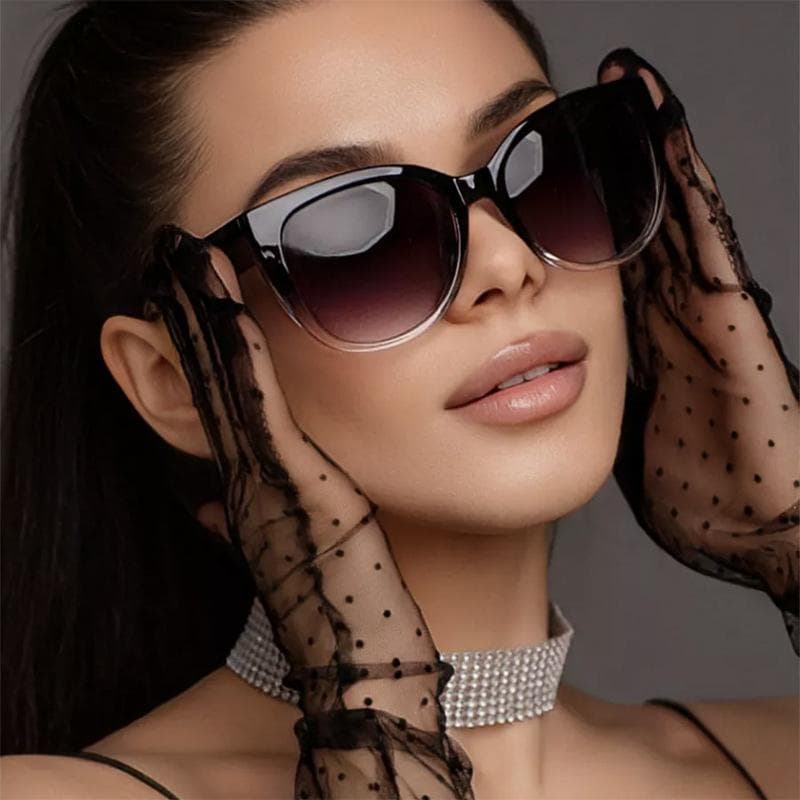 New Cat Eye Sunglasses Women Luxury Acetate Handmade Sport Style Glasses High Quality Eyewear Fashion 1PC