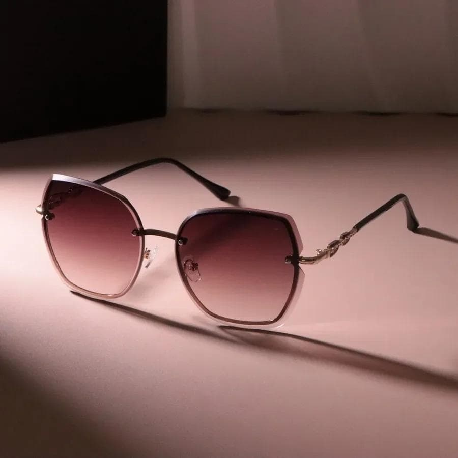 Fashion Metal Frame Square Sunglasses for Women Men Minimalist Designer Sun Glasses Colorful Travel Oculos De Sol Other