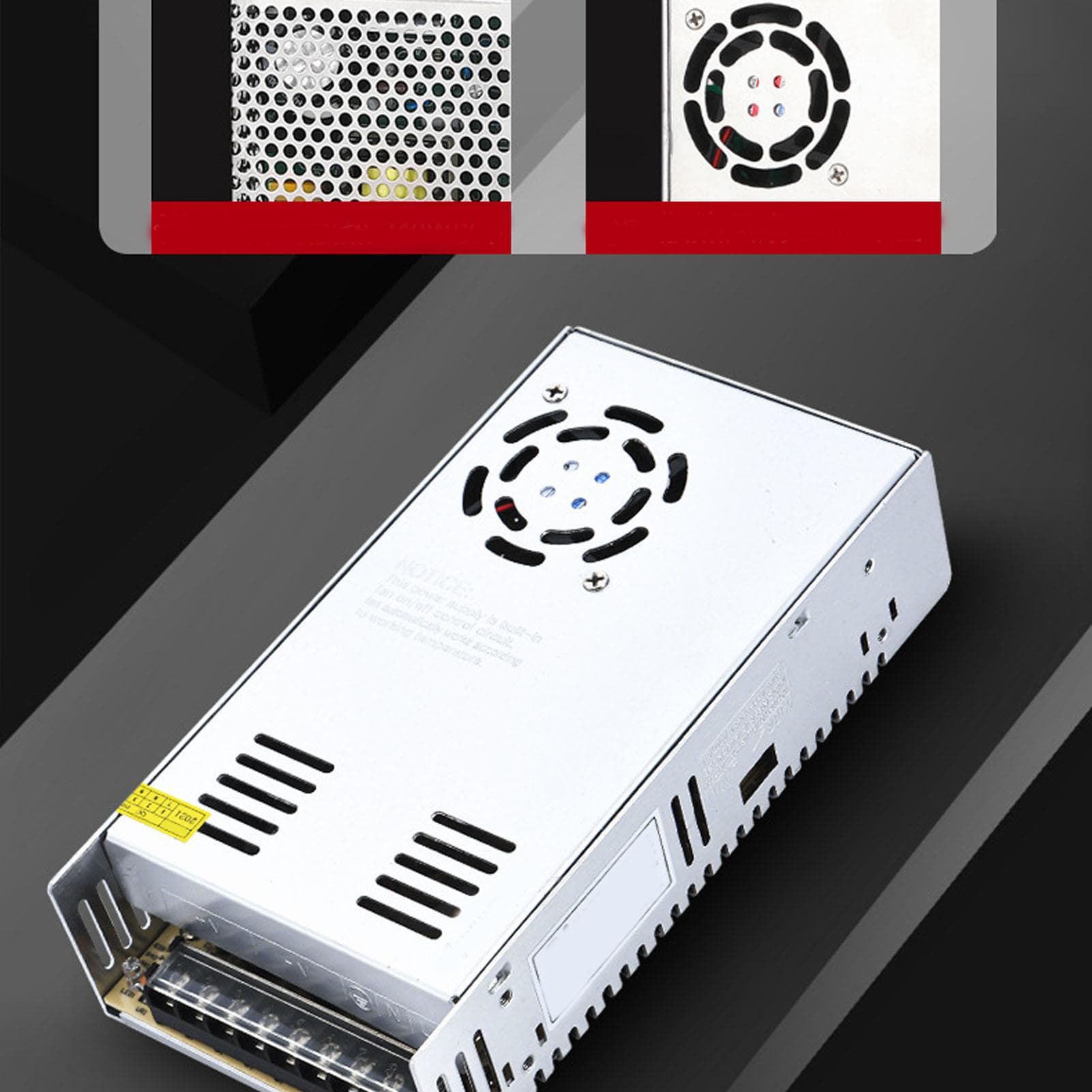 Switching Power Supply 110V 220V 40A High Power Single Output Stabilized for Monitoring 480W