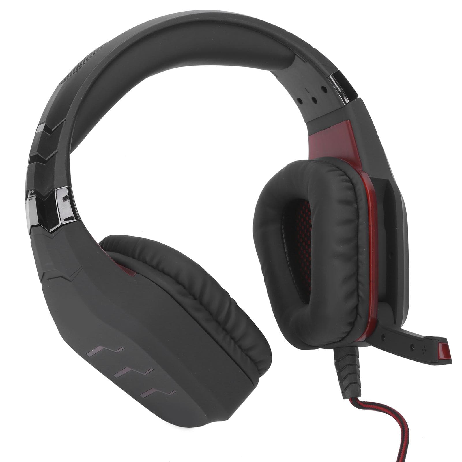 GT85 LED 3.5mm Gaming Headphone with Microphone Computer Mobile Phone USB Wired Headset