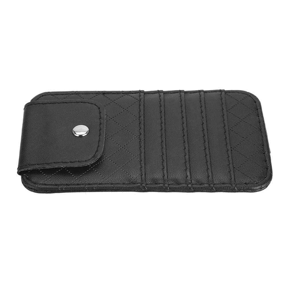 Multi purpose Car Visor Organizer Sun Visor Storage Holder Pouch Card Bill Storage Bag