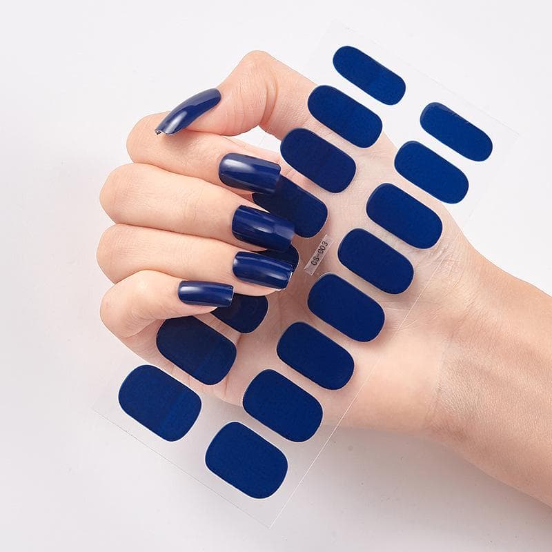 2025 New No Glue Gel Nail Stickers Waterproof Matte Press On Nails for Women