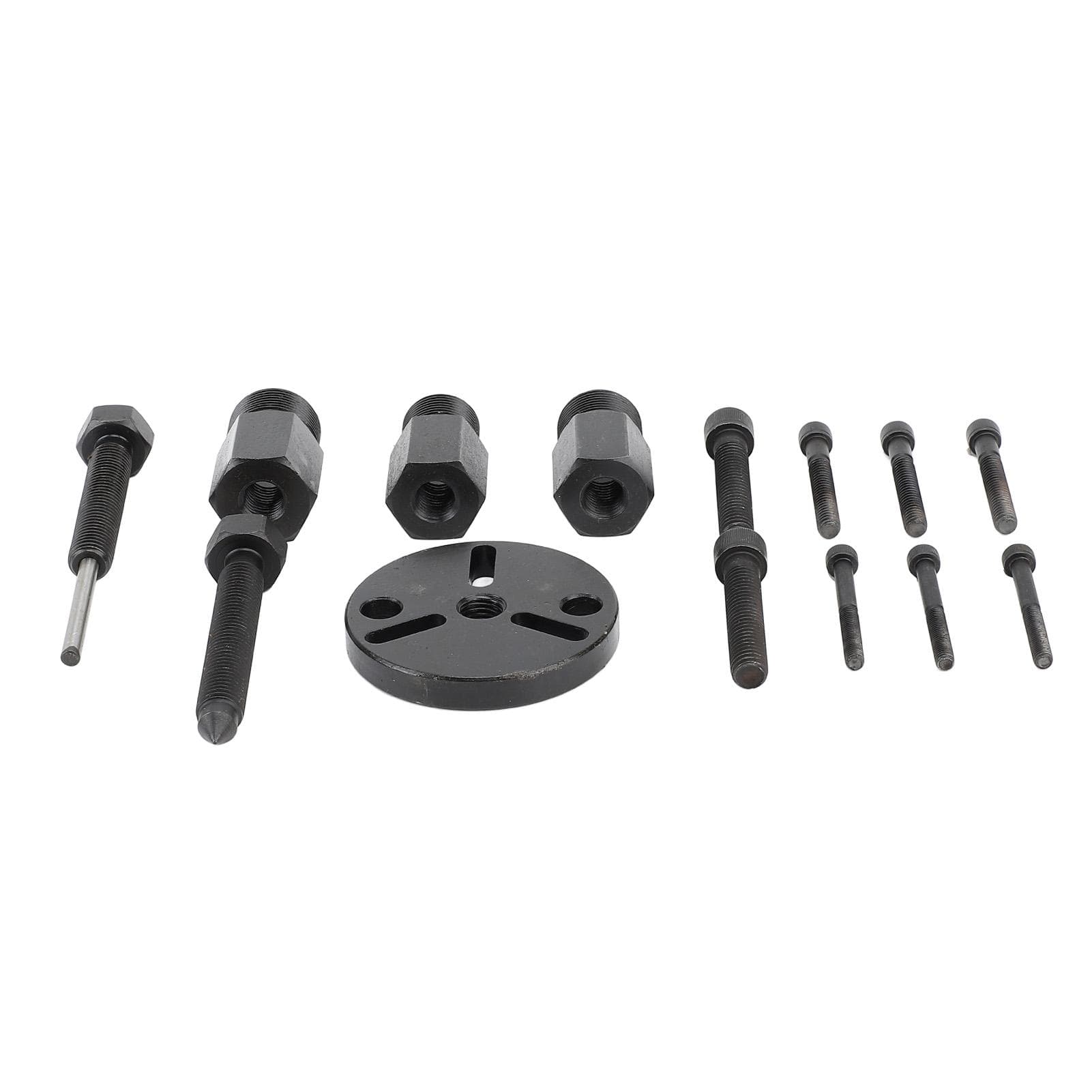14Pcs AC Compressor Clutch Removal Kit Rust Proof Versatile AC Compressor Clutch Installer Puller