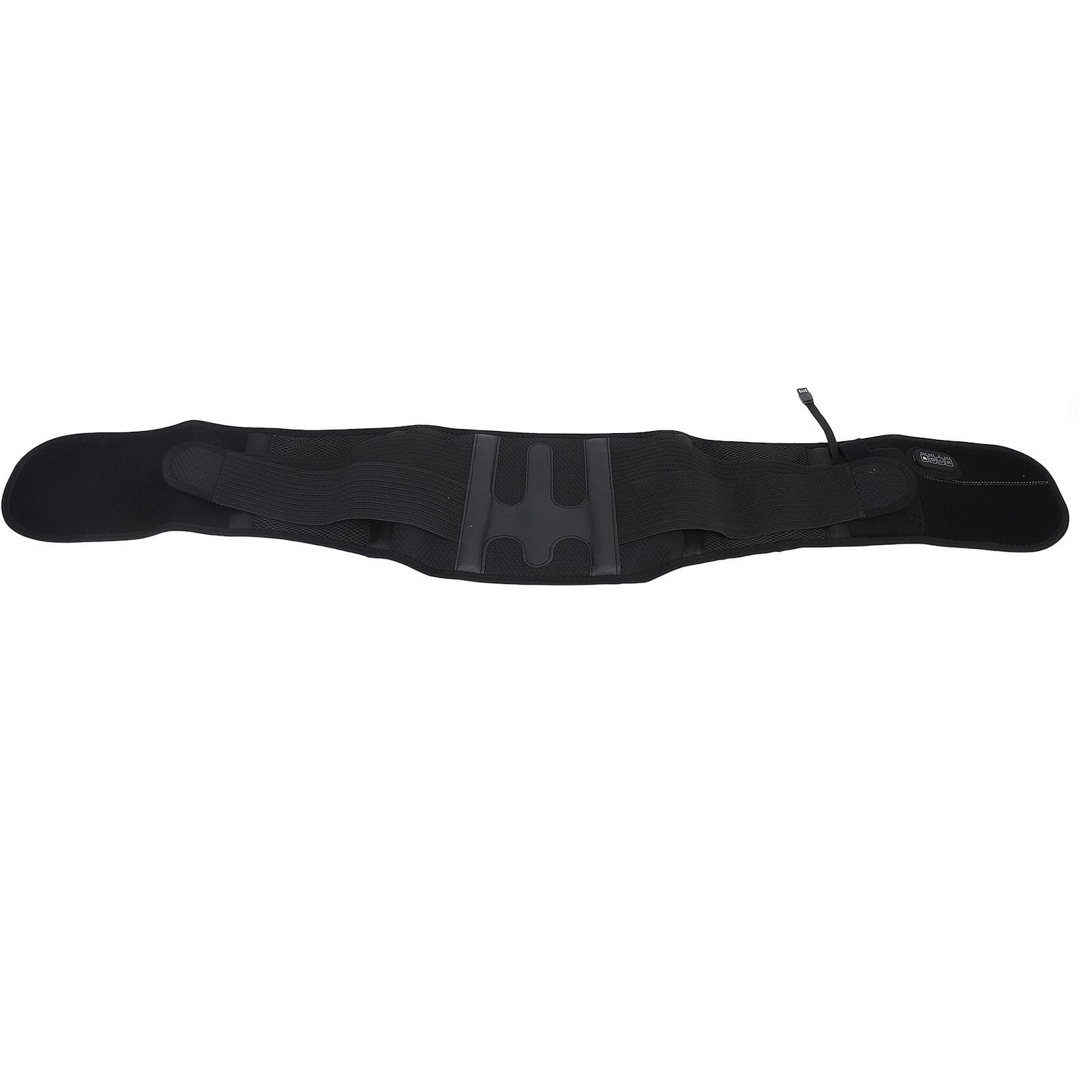 Heated Back Brace Adjustable Electrically Heated Vibration Lumbar Support Back Brace